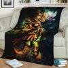 SKULL KID MAJORAS FLEECE BLANKET GIFT FOR FAN