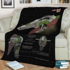 SLAVE I BEST SELLER FLEECE BLANKET GIFT FOR FAN