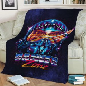 I?LL TAKE YOU TO THE HIGHWAY TO THE DANGER ZONE FLEECE BLANKET GIFT FOR FAN