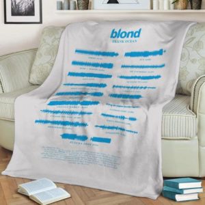 BLOND BY FRANK OCEAN BEST SELLER FLEECE BLANKET GIFT FOR FAN