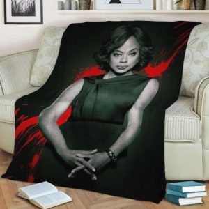 HOW TO GET AWAY WITH MURDER FLEECE BLANKET GIFT FOR FAN