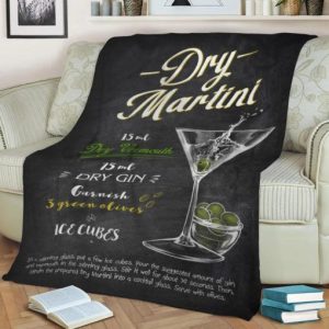 DRY MARTINI BEST SELLER FLEECE BLANKET GIFT FOR FAN