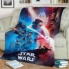 STAR WARS EPISODE IX THE RISE OF SKYWALKER FLEECE BLANKET GIFT FOR FAN