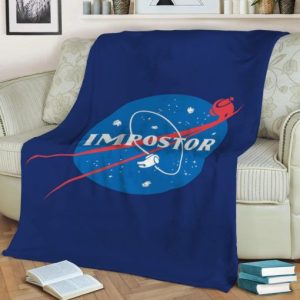 SPACE IMPOSTOR FLEECE BLANKET GIFT FOR FAN