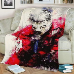 COREY TAYLOR FLEECE BLANKET GIFT FOR FAN