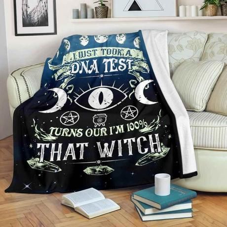 WITCH FLEECE BLANKET GIFT FOR FAN WITCH FLEECE BLANKET GIFT FOR FAN