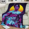 ROCKY BALBOA FLEECE BLANKET GIFT FOR FAN