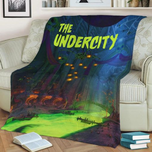 UNDERCITY NOVEL FLEECE BLANKET GIFT FOR FAN UNDERCITY NOVEL FLEECE BLANKET GIFT FOR FAN