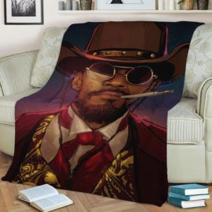 DJANGO UNCHAINED BEST SELLER FLEECE BLANKET GIFT FOR FAN