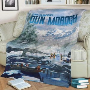 DUN MOROGH NOVEL BEST SELLER FLEECE BLANKET GIFT FOR FAN