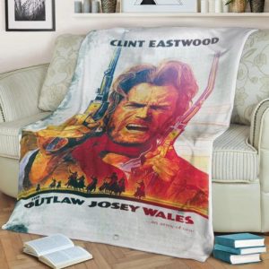 OUTLAW MOVIE POSTER FLEECE BLANKET GIFT FOR FAN