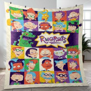 Rugrats & Rocko’s Modern Life Funny TV Show Christmas Gifts Lover Blanket