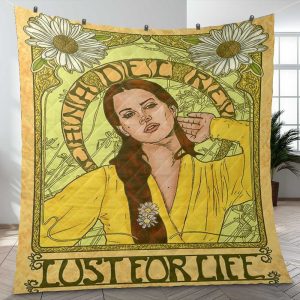 So Beautiful Lana Del Rey Singer Songwriter Thanks You For The Memories Christmas Gift Lover Blanket