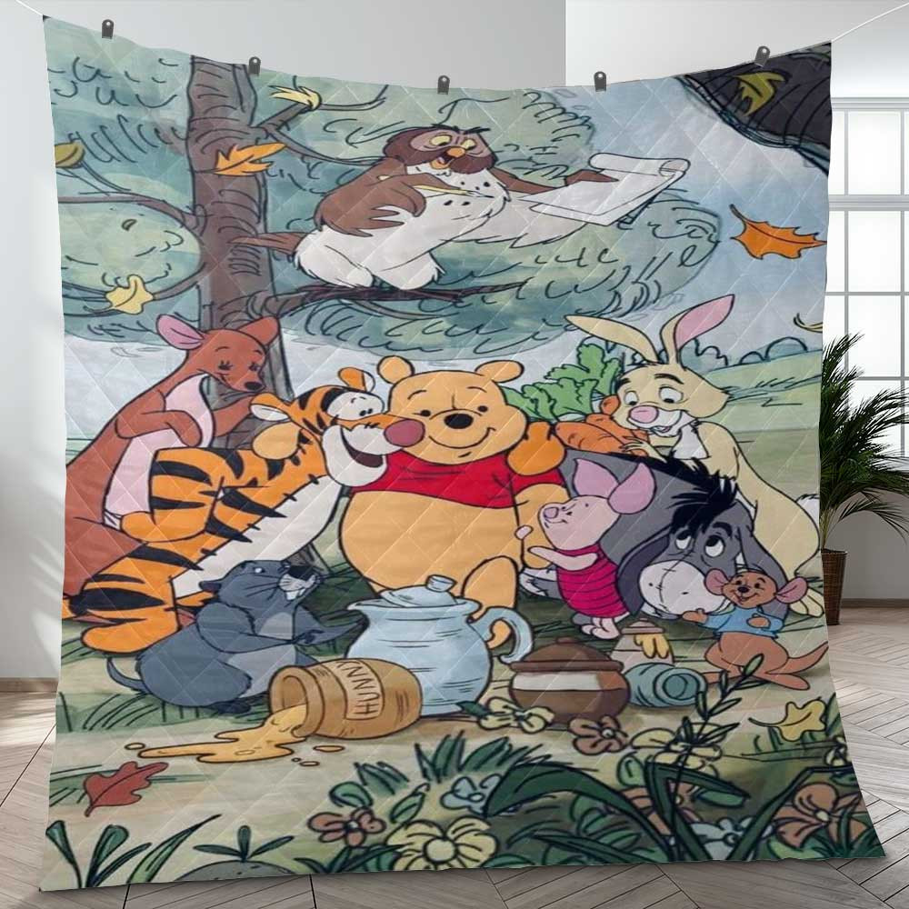 Winnie-the-Pooh Disney Movies Gifts Lover Blanket Winnie-the-Pooh Disney Movies Gifts Lover Blanket