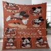 Funny Mickey Mouse Disney Cartoon Gift Lover Blanket