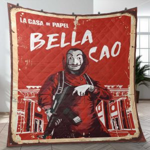 Money Heist TV Series Lacasa De Papel Gifts Lover Blanket