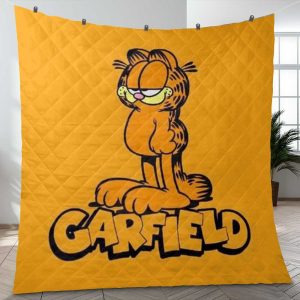 Garfield Orange Cartoon Gift Lover Blanket