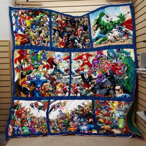 Super Hero Marvel Dc Comics 1k48 Gift Lover Blanket