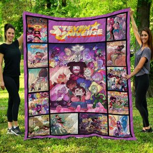 Steven Universe Funny Cartoon Blanket Fan Made All Season 3D Blanket