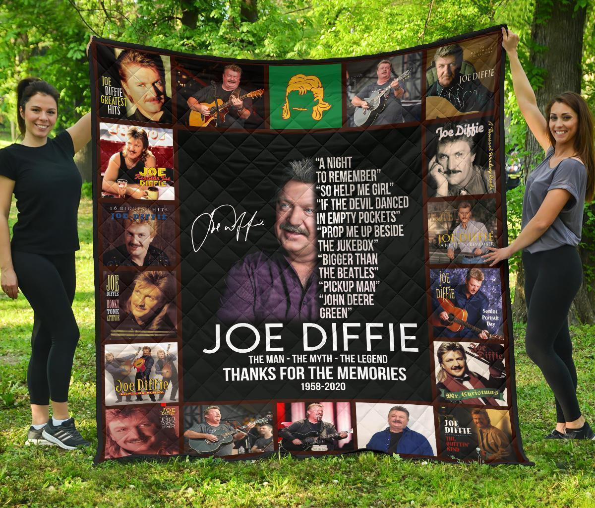 Joe Diffie Blanket Fan Gift Thank You For Your Memories 3D Blanket 6 Joe Diffie Blanket Fan Gift Thank You For Your Memories 3D Blanket 6