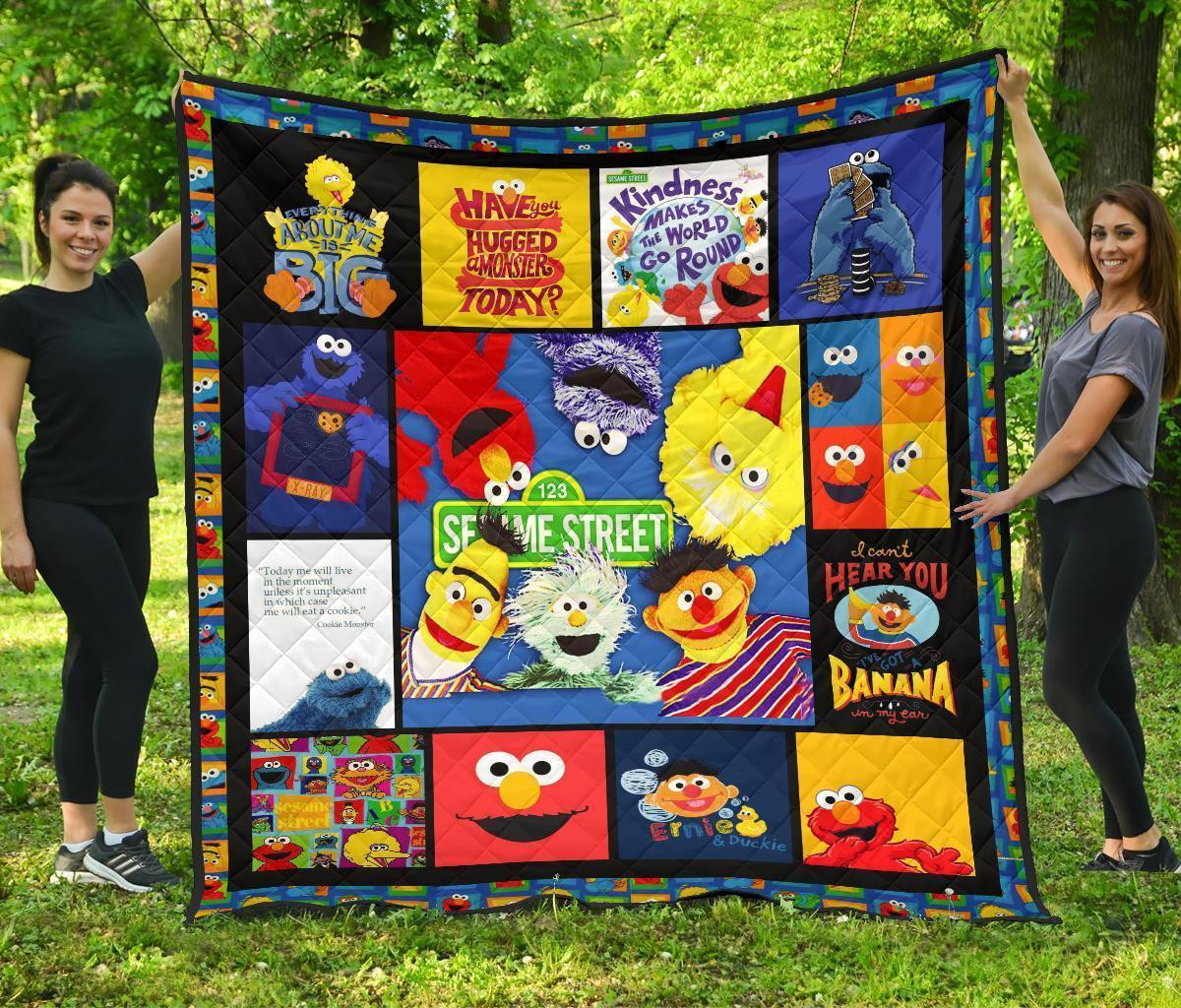 Sesame Street Blanket Funny Gift Idea 3D Blanket 13 Sesame Street Blanket Funny Gift Idea 3D Blanket 13