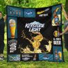 Keystone Light Blanket All I Need Is Beer Gift Idea 3D Blanket 84