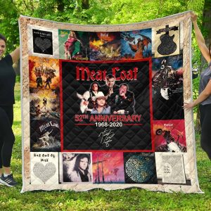 Meat Loaf Anniversary Thank You For The Memories 8K808 Gift Lover Blanket II0