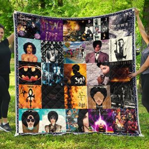 Prince Musician Anniversary Thank You For The Memories 8K810 Gift Lover Blanket II0
