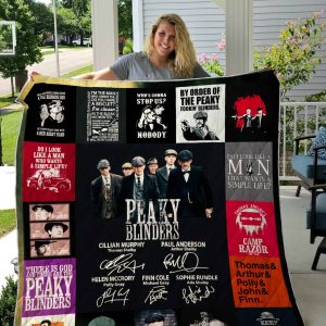Peaky Blinder Music Band Thank You For The Memories 8K812 Gift Lover Blanket II0