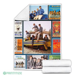 The Beach Boys Fleece Blanket