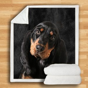 Black And Tan Coonhound Blanket