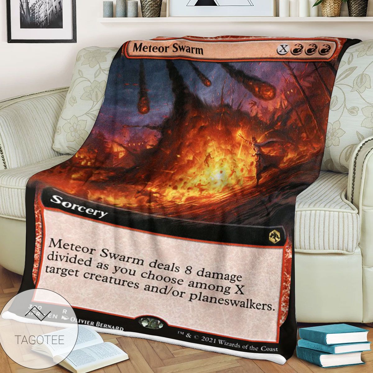 Afr 380 Meteor Swarm Magic The Gathering Mtg Blanket Afr 380 Meteor Swarm Magic The Gathering Mtg Blanket