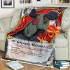 Anime Naruto Genma Sherpa Blanket