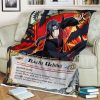 Anime Naruto Itachi Sherpa Blanket