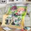Anime Pkm Gym Trainer Custom Soft Blanket