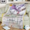 Anime Pokemon Aerodactyl Custom Blanket