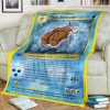 Anime Pokemon Blastoise Full Print Soft Blanket