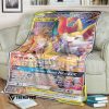Anime Pokemon Charizard Braixen Gx Custom Soft Blanket