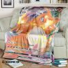 Anime Pokemon Charizard Vmax Darkness Ablaze Blanket 2
