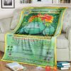 Anime Pokemon Damons Venusaur First Edition Soft Blanket
