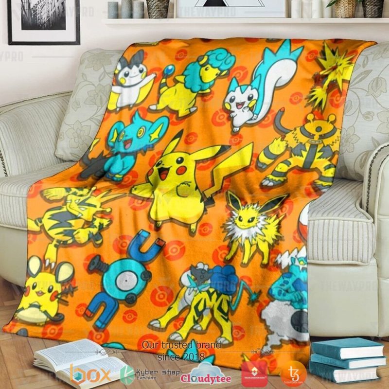 Anime Pokemon Electric Soft Blanket - Hot Sale 2023