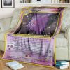 Anime Pokemon Gengar Holo 1St Edition Soft Blanket