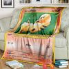 Anime Pokemon Growlithe 1St Edition Soft Blanket