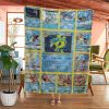 Anime Pokemon Gyarados Cards Custom Soft Blanket