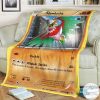 Anime Pokemon Hawlucha Roaring Skies Custom Blanket