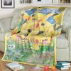Anime Pokemon Pikachu Generations Soft Blanket
