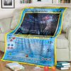 Anime Pokemon Shining Gyarados Neo Revelation Soft Blanket