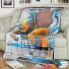 Anime Pokemon Tauros Gx Sun Moon Soft Blanket