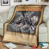 Anime Ygo Red Eyes B Dragon Custom Soft Blanket