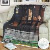 Aot Cold Stare Levi Attack On Titan Sherpa Blanket Tagotee